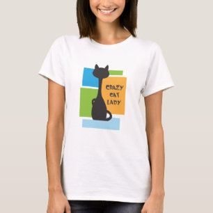 gekke kat t-shirt