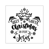 GEKKE KERSTMIS IS VOOR JEZUS 	RUBBERSTEMPEL (Afrduk)