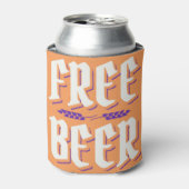 Gekke & Kitschy GRATIS BIER Blikjeskoeler (Blikje Voorkant)