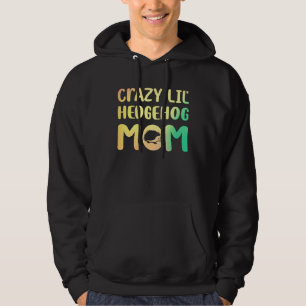 Gekke Kleine Egelveer Moeder Hedgie Meisje Vrouwen Hoodie
