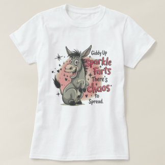 Gekke Koe Dweilende Scheten Er Is Chaos Om Te Vers T-shirt