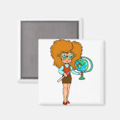 Gekke leraar magneet (Voorkant / Achterkant)