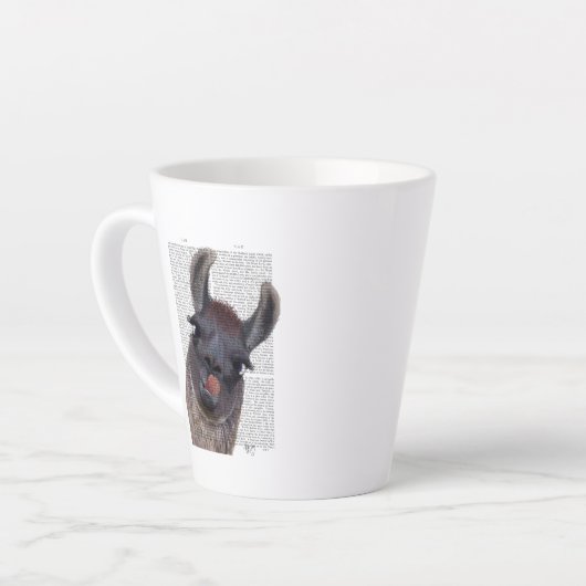 Gekke Llama Latte Mok (Linkerhoek)