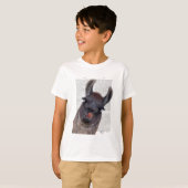 Gekke Llama T-shirt (Voorkant volledig)