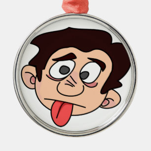 GEKKE MAN METALEN ORNAMENT