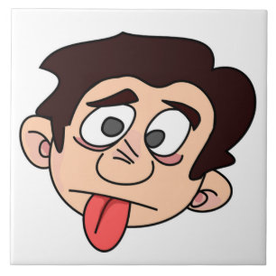 GEKKE MAN TEGELTJE