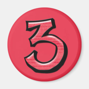 Gekke Nummers 3 rode magneet