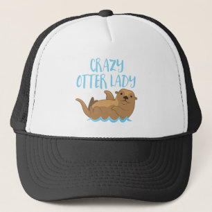 gekke otterdame schattig! trucker pet