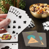 Gekke piramide ufologie pokerkaarten (Insitu)