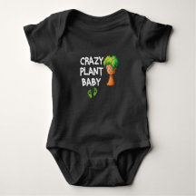 Gekke Plant Baby, Cute op Planten Gebaseerde Baby 