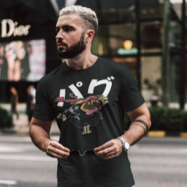 Gekke Pug Dog Samurai T-shirt