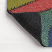 gekke quilte patroon muismat (Hoek)