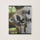 Gekke Raccoon - Puzzle Legpuzzel (Verticaal)