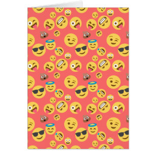 Gekke Red Emoji Pattern