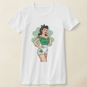 Gekke Retro Glamour T-shirt
