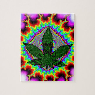 Gekke Rook Wiet Pret Rasta Legpuzzel