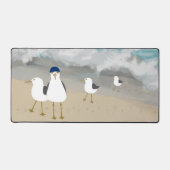 Gekke Seagulls Desk Mat (Voorkant)