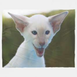 Gekke Siamese Fleece Deken