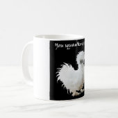 Gekke Silkie Koffiemok (Voorkant links)