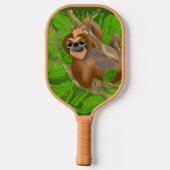 Gekke sleuf in een structuur pickleball paddle (Achterkant)