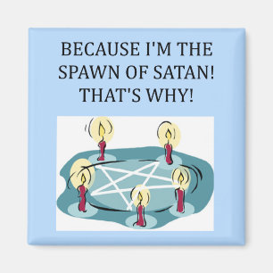 gekke spain van satan magneet