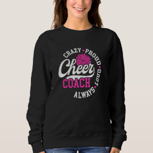 Gekke Trots Cheer Coach Cheerleading Coach Cheerle Trui