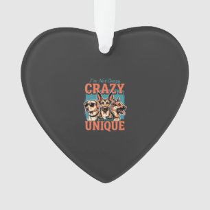 Gekke Unieke Hond Liefhebber Ornament