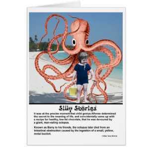 Gekke verhalen: Octopus die Man eet