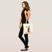 Gekke Wetenschapper met Bekerglas Plezierige Weten Tote Bag