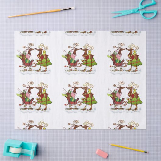 Gekke Whimsey Christmas Mooks Tissuepapier (Craft)