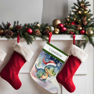 Gekke Xmas-dinosaurus Grote Kerstsok