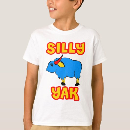 Gekke Yak T-shirt (Voorkant)