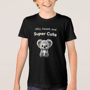 Gekke, zoet en super Schattige Tri-Blend Shirt