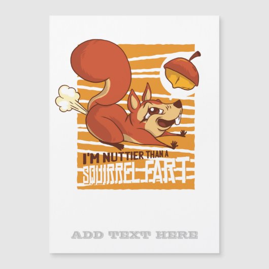 Gekker Dan De Scheten Van Een Eekhoorn Grappig Ges (Voorkant)