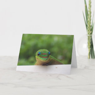 Gekko in de Keerkringen notecard Kaart