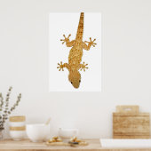 gekko lizard poster (Keuken)
