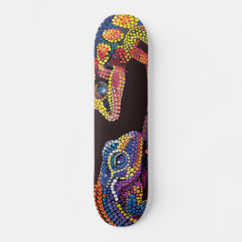 Gekko's - Aboriginal Style - Skateboard Deck