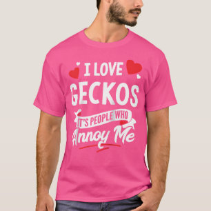 Gekko's Ik hou van Gekko's Baseball T-shirt