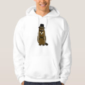 Gekleed Groundhog Hoodie (Voorkant)