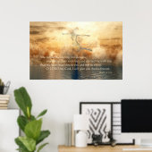 Gekleed met joy poster (Thuiskantoor)