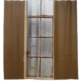 GEKLEURD 8-PANELVENSTER GLAS DOUCHEGORDIJN (Voorkant)