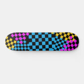 gekleurd gecontroleerd dek skateboard (Horizontaal)