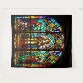 Gekleurd glas in lood wandkleed (Voorkant (horizontaal))