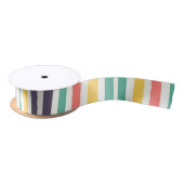 gekleurd linnen Satin Ribbon Lint (Spoel)