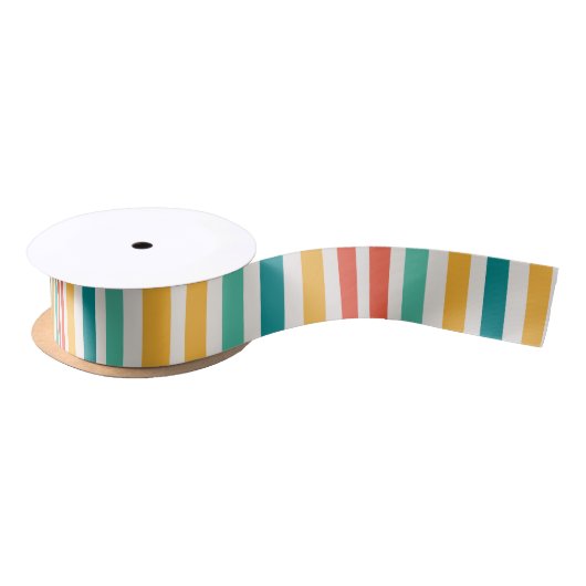 gekleurd linnen Satin Ribbon Lint (Spoel)