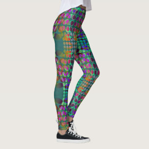 gekleurd met orderly Chaos Wallpaper Leggings