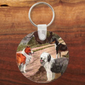  gekleurd Sleutelhanger (Voorkant)