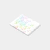 gekleurde bubbels post-it® notes (Schuin)