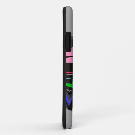 gekleurde cadillac Case-Mate iPhone case (Achterkant/rechts)