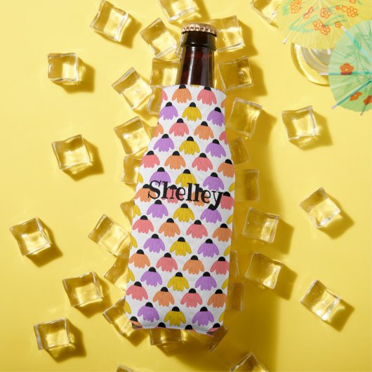 Gekleurde Coneflowers Flesjeskoeler (Insitu Zomer)